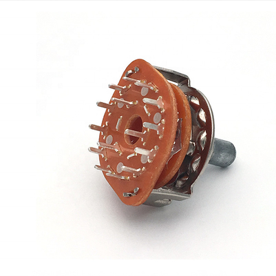 Presidentes continuos multi del interruptor rotatorio del lazo 2p4t Mini Rotary 500ohm