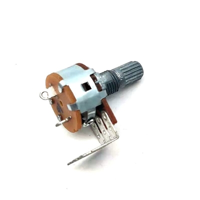 Potenciómetro del amplificador del metal 0.2W con el interruptor 16m m para la caja de sonidos