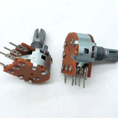 Potenciómetro del amplificador del metal 0.2W con el interruptor 16m m para la caja de sonidos