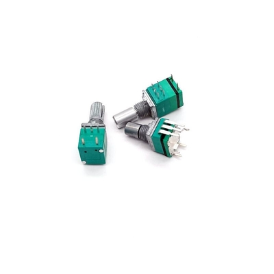 codificador rotatorio 10mA con la adaptación auto concéntrica dual del audio del Presidente del botón 6m m