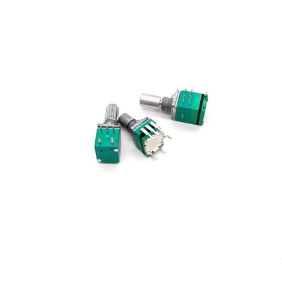codificador rotatorio 10mA con la adaptación auto concéntrica dual del audio del Presidente del botón 6m m