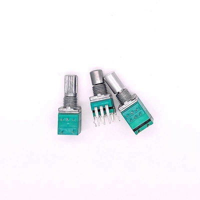 codificador rotatorio 10mA con la adaptación auto concéntrica dual del audio del Presidente del botón 6m m