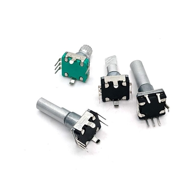 codificador rotatorio de 11m m con el interruptor del empuje usado por la adaptación audio