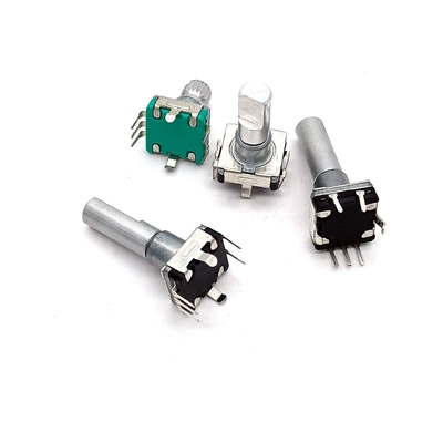 codificador rotatorio de 11m m con el interruptor del empuje usado por la adaptación audio