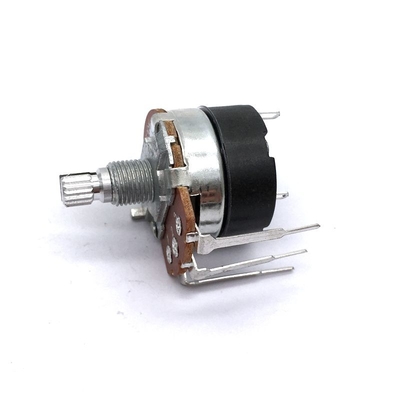 Potenciómetro del PWB B500k de la posición de la película de carbono 3dB 3 con el interruptor