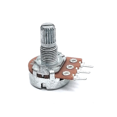 potenciómetro rotatorio de la vuelta del potenciómetro 2ohm de 16m m solo para el control de volumen