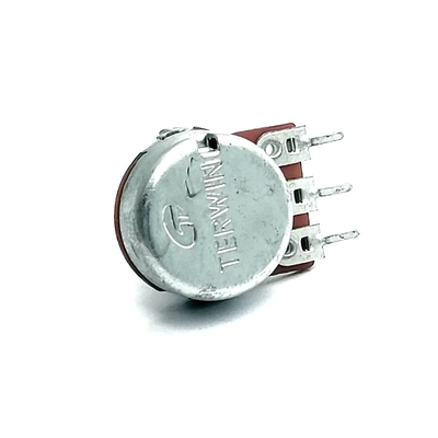potenciómetro rotatorio de la vuelta del potenciómetro 2ohm de 16m m solo para el control de volumen