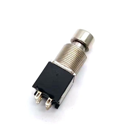 Pin libre de Dpdt 6 del botón del ODM del interruptor de pie de la guitarra de la cerradura TQ