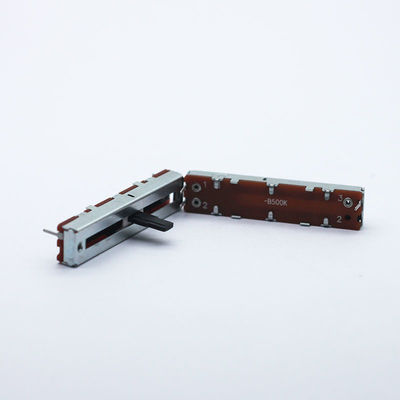 Potenciómetro de la diapositiva de Of del fabricante de China con el potenciómetro linear del potenciómetro 100k del ohmio del viaje 5k 10k del interruptor 30m m